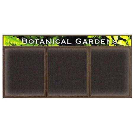 United Visual Products Open Faced Traditional Corkboard, 48x36" UV642A-SATIN-ULTMAR
